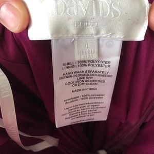 David’s bridal dress